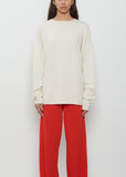 n°347 Aries Cotton Cashmere Sweater — Bone