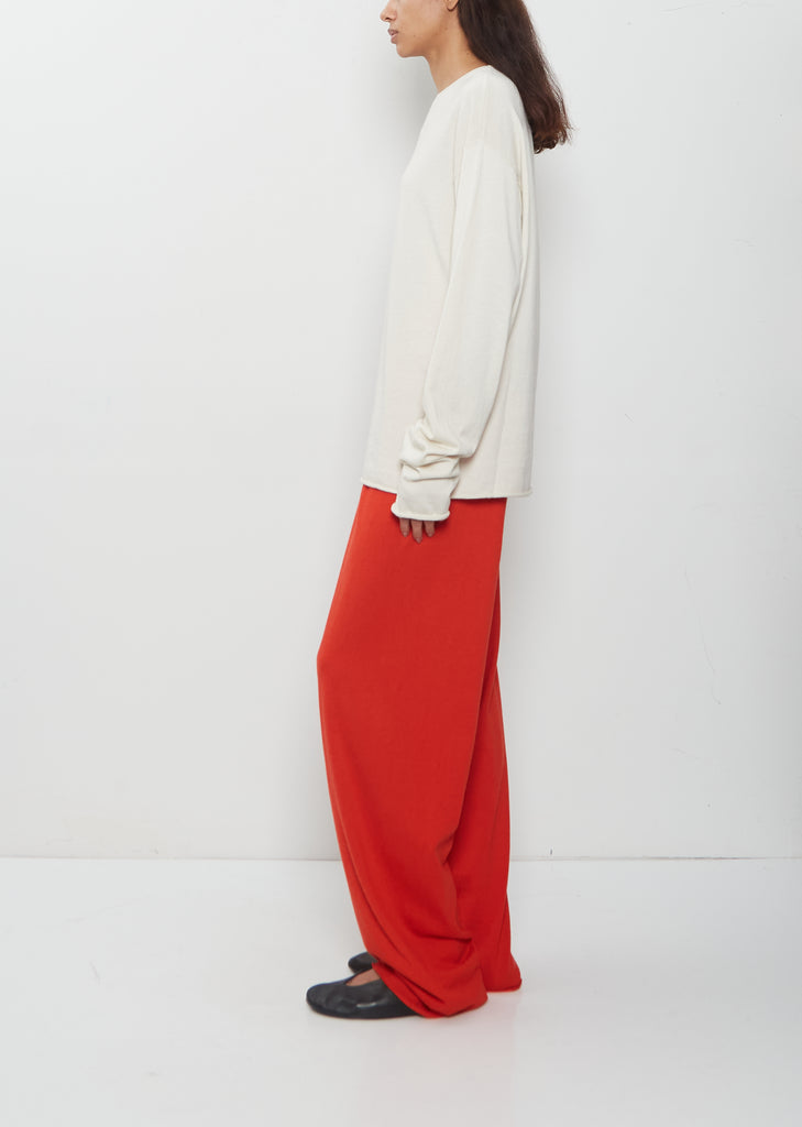 n°347 Aries Cotton Cashmere Sweater — Bone