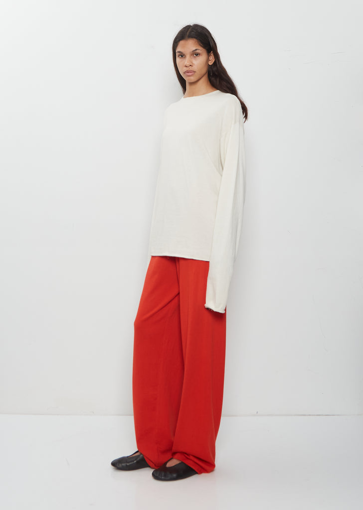 n°347 Aries Cotton Cashmere Sweater — Bone