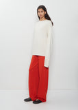 n°347 Aries Cotton Cashmere Sweater — Bone