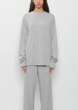 n°347 Aries Cotton Cashmere Sweater — Grey
