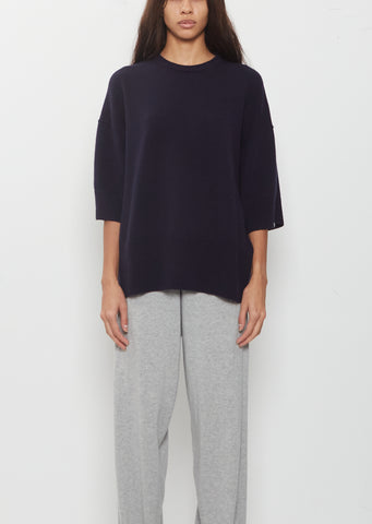 n°433 Sassie Relaxed Sweater — Navy