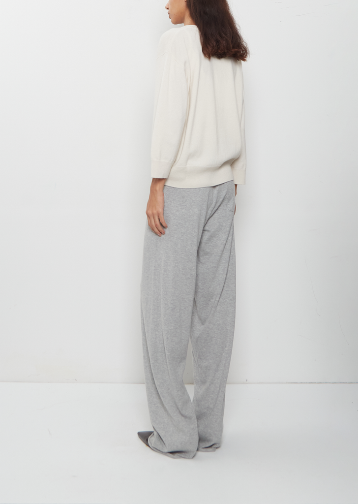 n°491 Pearl V-Neck Sweater — Bone