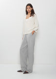 n°491 Pearl V-Neck Sweater — Bone