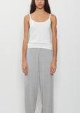 n°471 Britney Cotton Cashmere Tank Top — Snow
