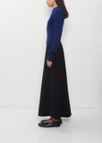 n°494 Tangerine Zip-Up Cardigan — Midnight