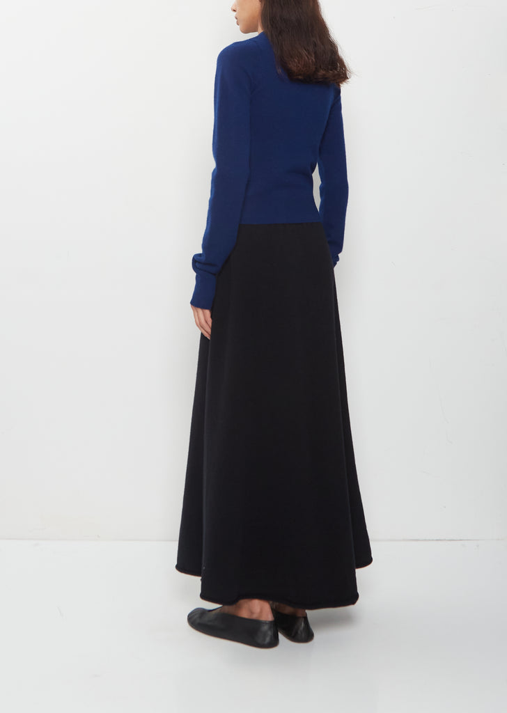 n°494 Tangerine Zip-Up Cardigan — Midnight