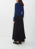 n°494 Tangerine Zip-Up Cardigan — Midnight