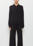 Pashi Cashmere Polo Sweater