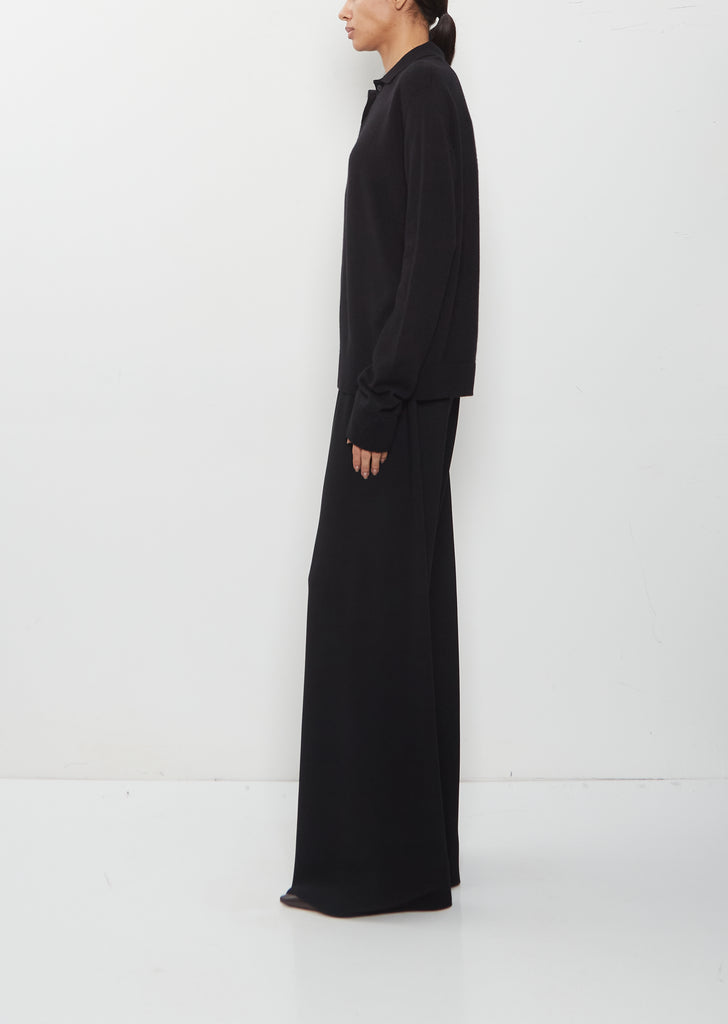 Pashi Cashmere Polo Sweater