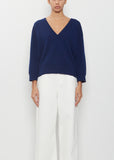 n°491 Pearl V-Neck Sweater — Midnight