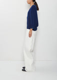 n°491 Pearl V-Neck Sweater — Midnight