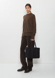 Boston Washed Canvas Bag — Black