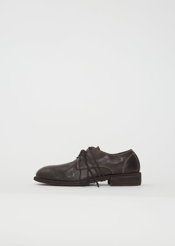 Classic Leather Derby — Dark Brown