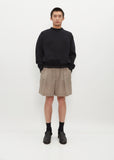 Suiting Shorts — Beige