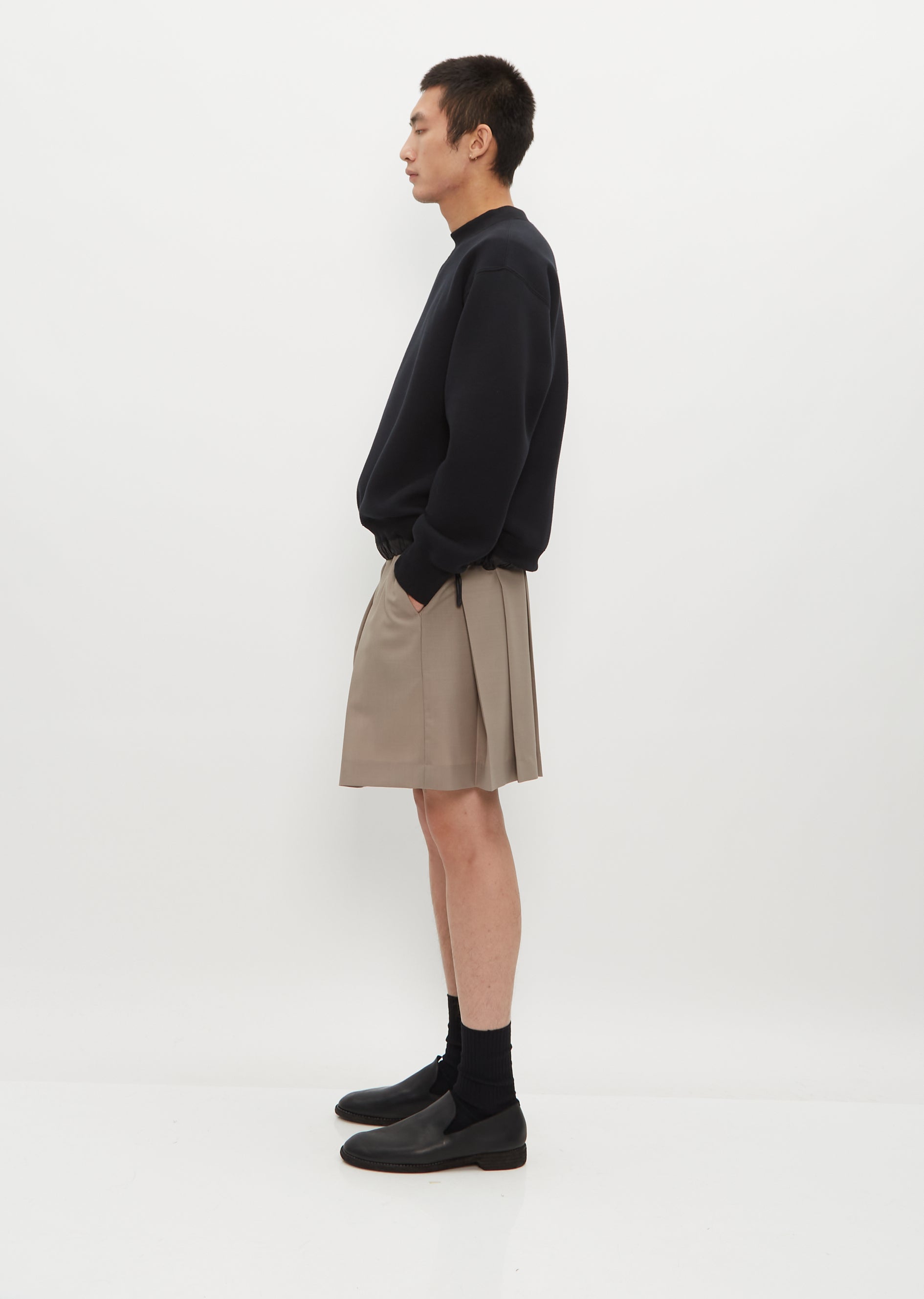 【sacai】Big Pocket Suiting Shorts SACAI | Big Pocket Suiting Shorts | Women | Lane Crawford