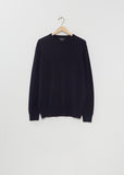 Heriot Cashmere Sweater — Navy Blue