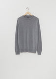 Heriot Cashmere Sweater — Grey Flannel