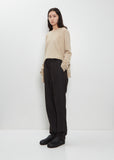 Longe Chasse Linen Wool Pant