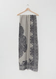 Shalimar Fuzzy Feature Cashmere Shawl — Moonless Night
