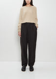 Longe Chasse Linen Wool Pant