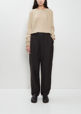 Longe Chasse Linen Wool Pant
