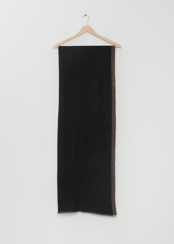 Himalayan Yak Stole — Black