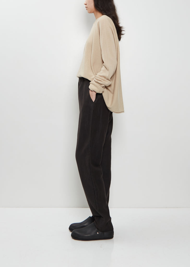 Longe Chasse Linen Wool Pant