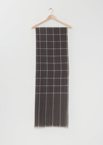 Kita Plaid Cashmere Stole