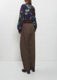 Floral Jacquard Knit Jacket
