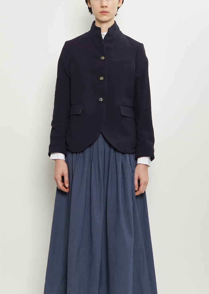 Tyrol Wool Jacket — Navy