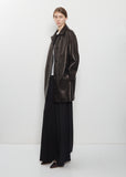 Donata Leather Coat