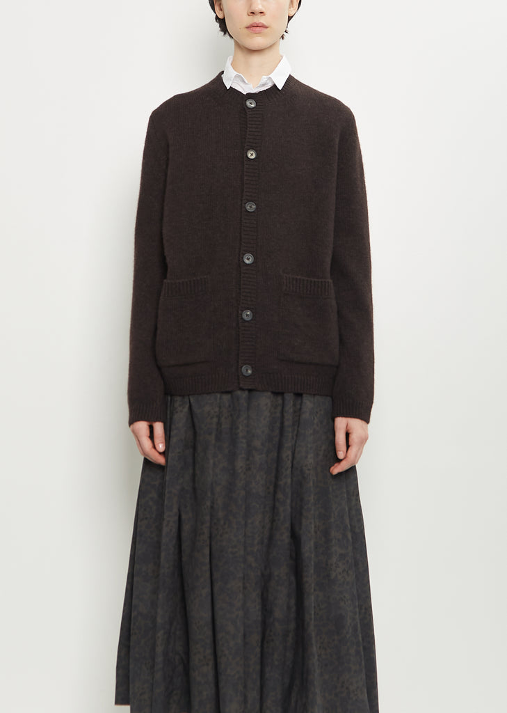 Wool Cashmere Cardigan