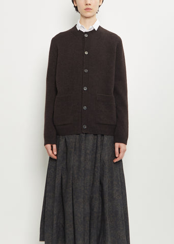 Wool Cashmere Cardigan