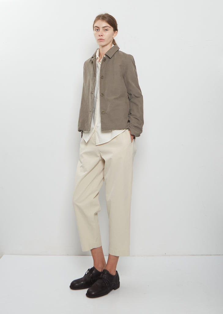 Pwet Pin Corduroy Jacket — Light Khaki