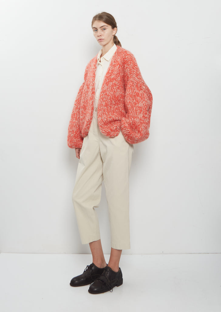 Short Mohair Cardigan