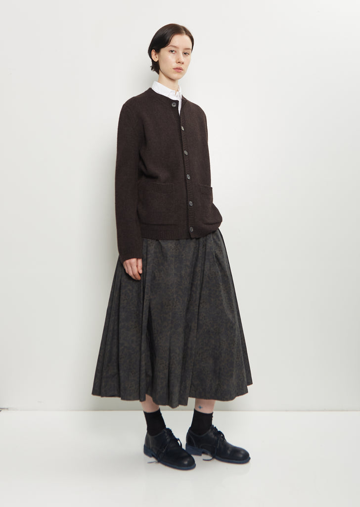 Wool Cashmere Cardigan
