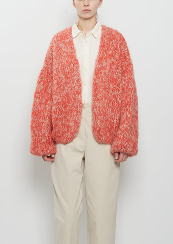 Short Mohair Cardigan