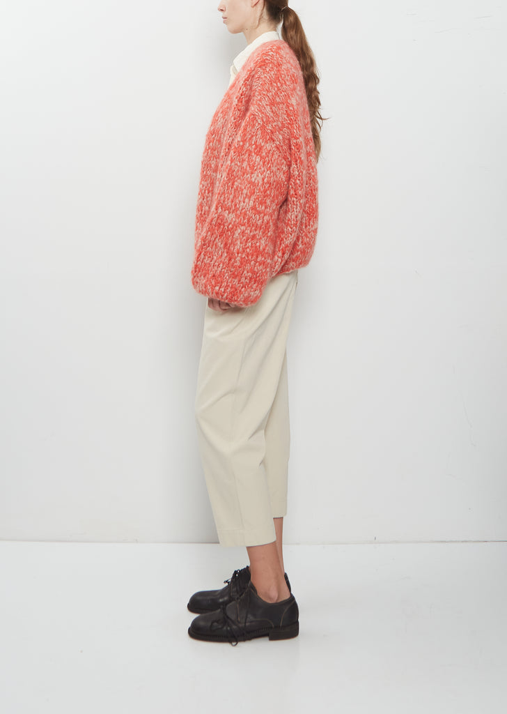 Short Mohair Cardigan