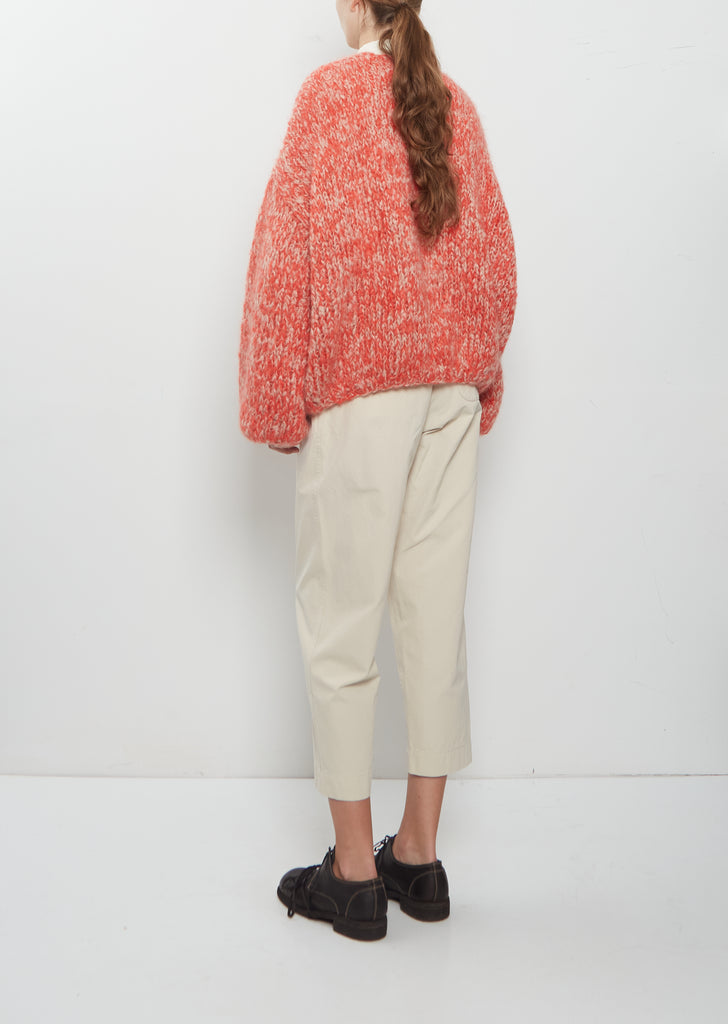 Short Mohair Cardigan