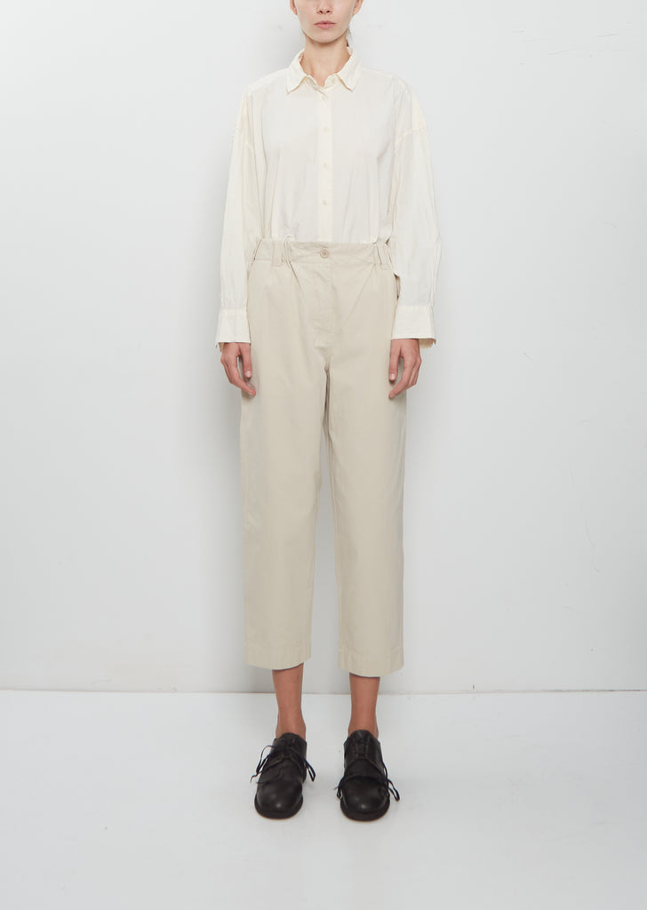 Double Cotton Warren Pant