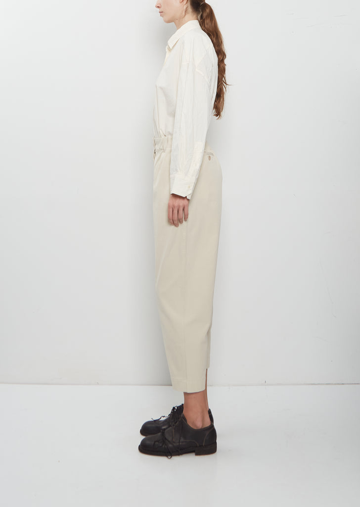 Double Cotton Warren Pant