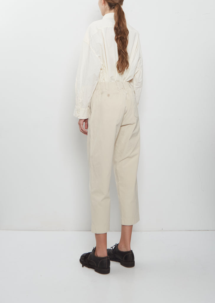 Double Cotton Warren Pant
