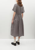 Half Sleeve Cache-Coeur Dress