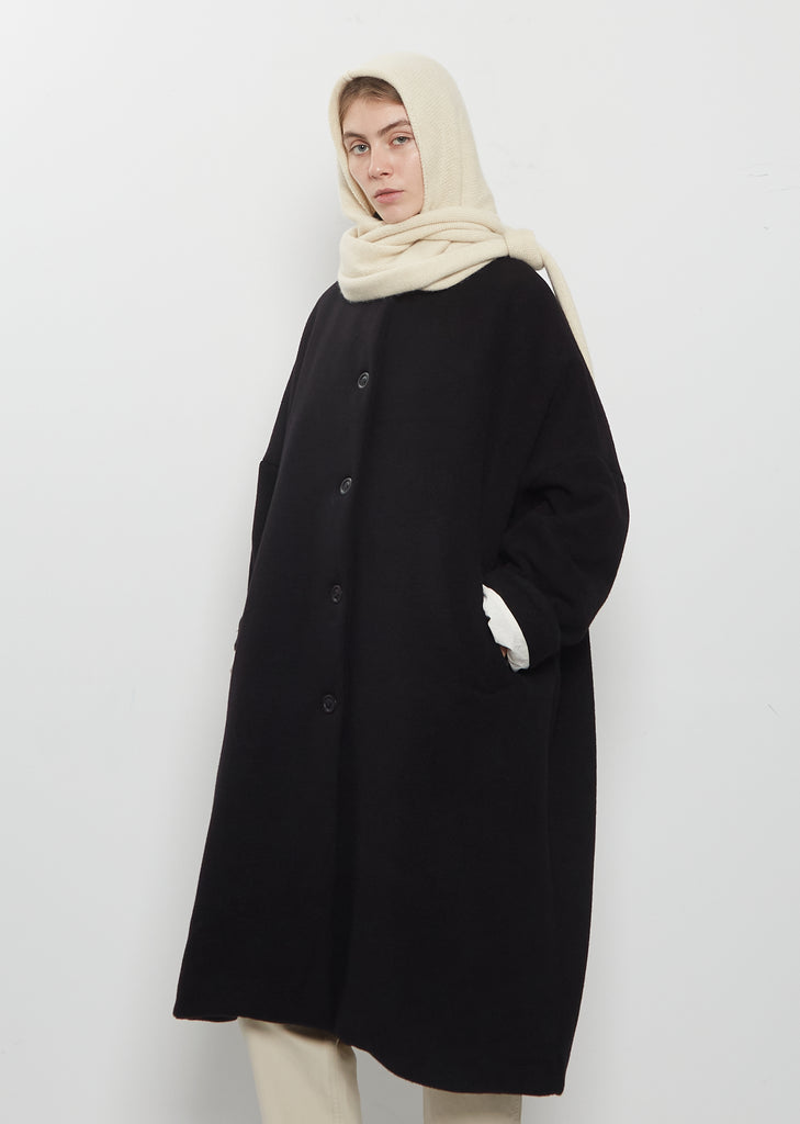 Fine Wool Hooded Scarf — Desna