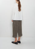 Light Cotton Long Sleeve T-Shirt — Milk