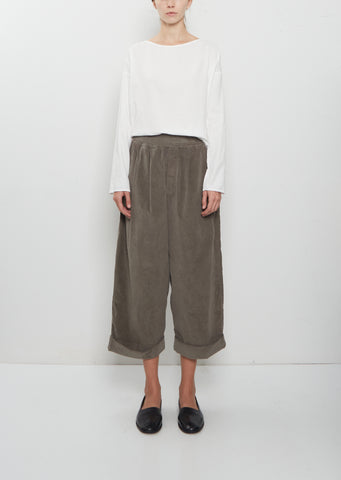 Velvet Bragoni Pant — Taupe
