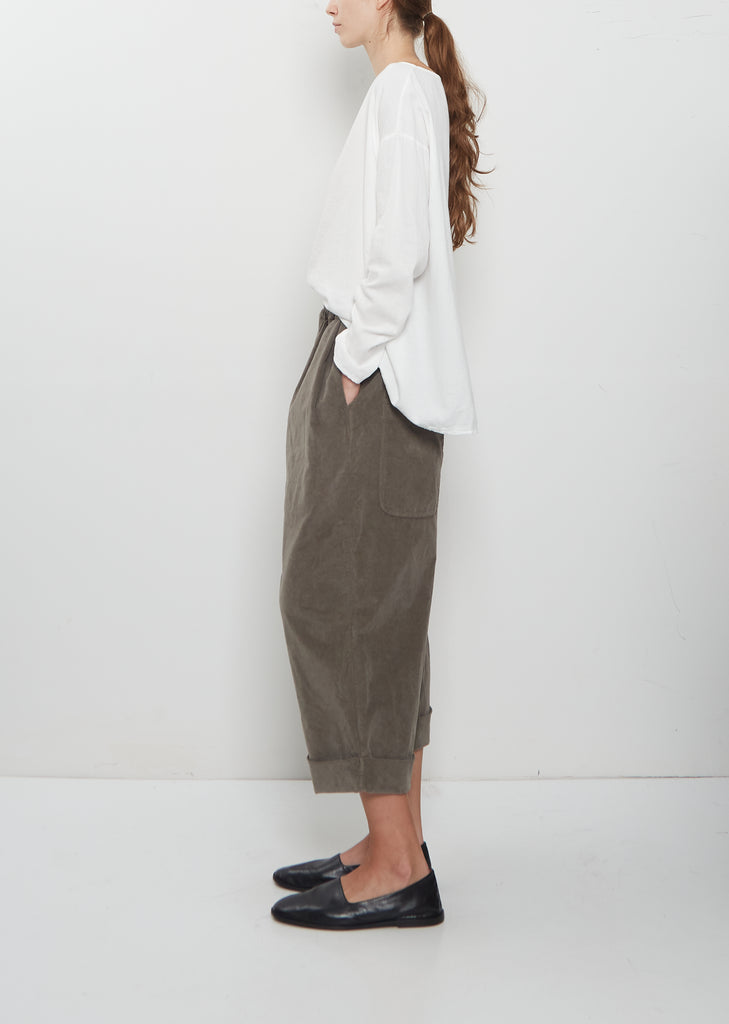 Velvet Bragoni Pant — Taupe
