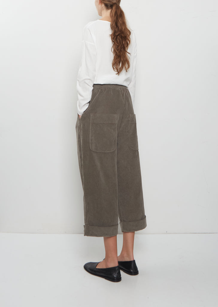 Velvet Bragoni Pant — Taupe