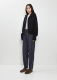 n°438 Xtra Fab Cashmere Cardigan — Raven